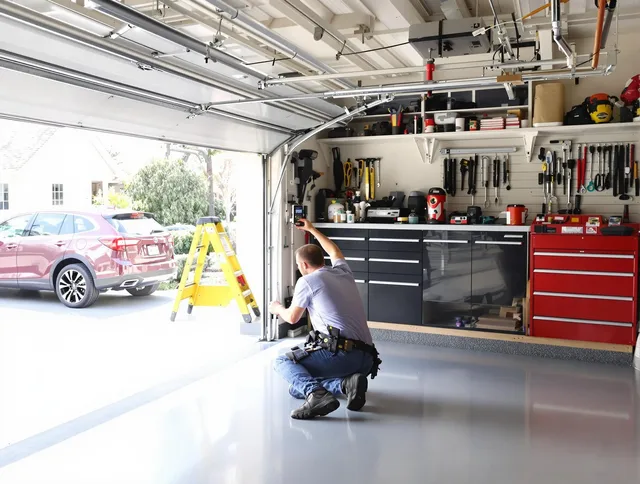 Local garage door repair service by Montclair Garage Door Repair in Montclair