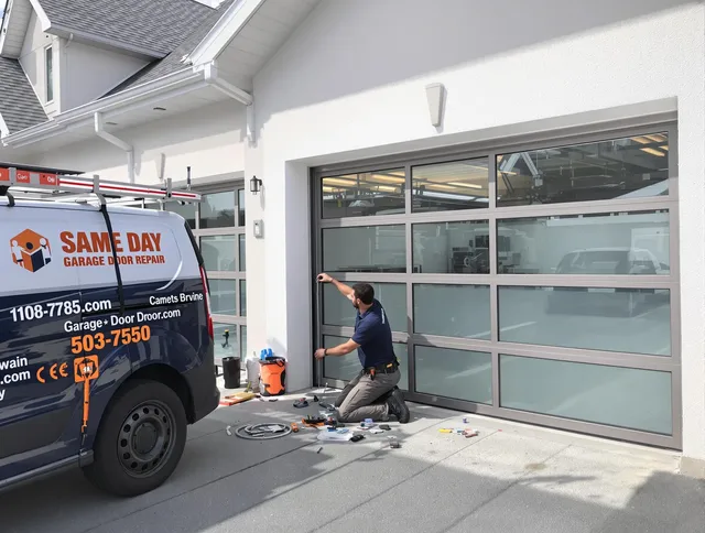 Same-day garage door repair service by Montclair Garage Door Repair in Montclair